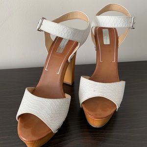 4” White Platforms